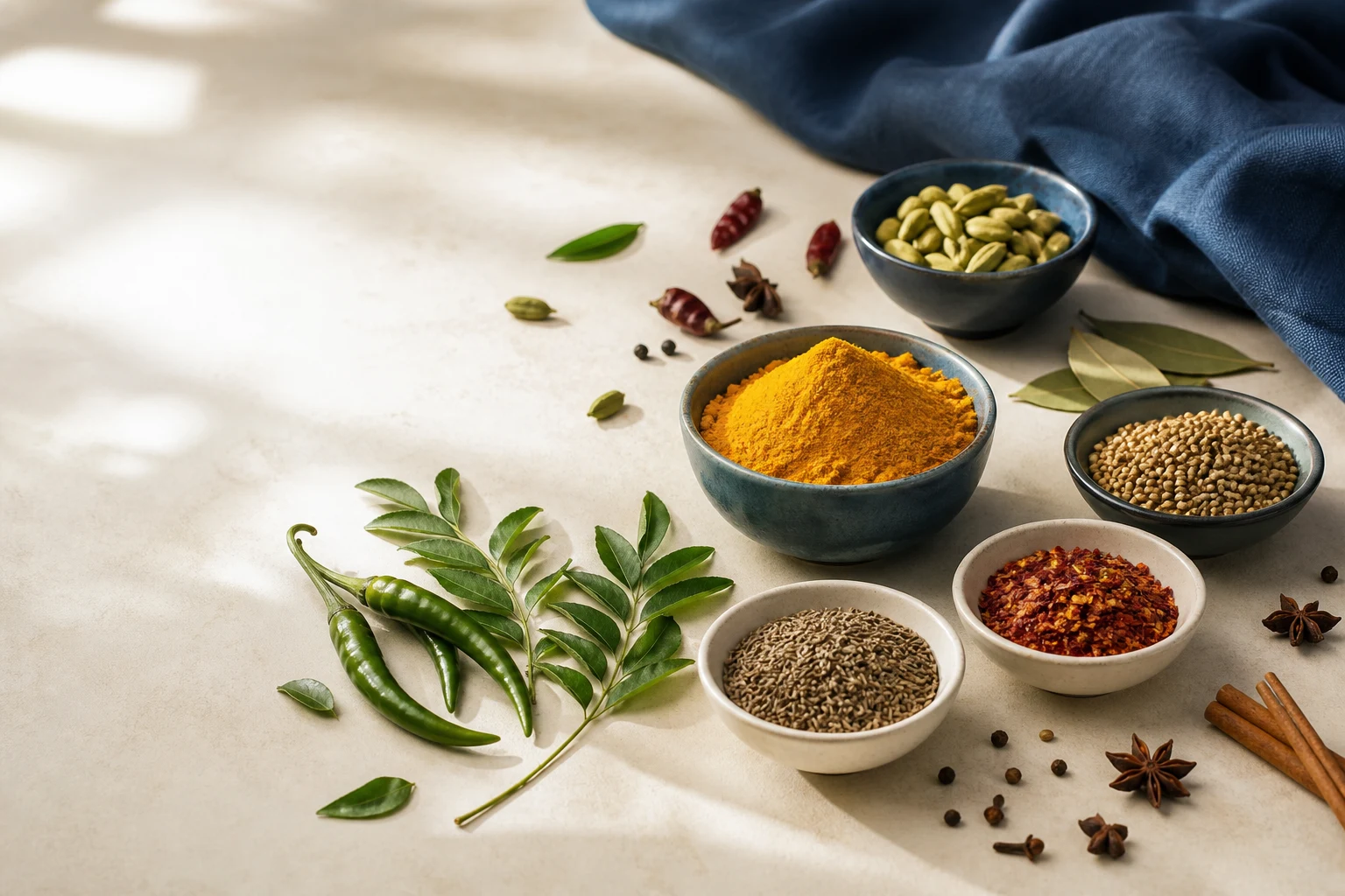 Gewürze und Masalas